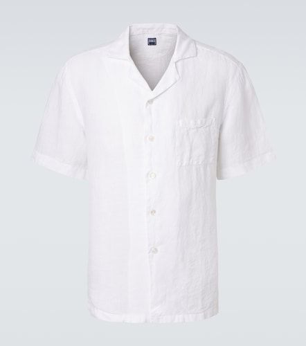 Fedeli Chemise de bowling en lin - Fedeli - Modalova