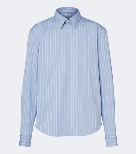 Chemise en popeline de coton à rayures - Saint Laurent - Modalova