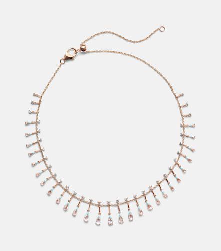 Collier Golden Drop en or rose 18 ct et diamants - Kamyen - Modalova