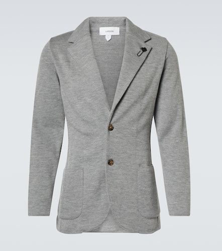 Blazer en laine, soie et cachemire - Lardini - Modalova