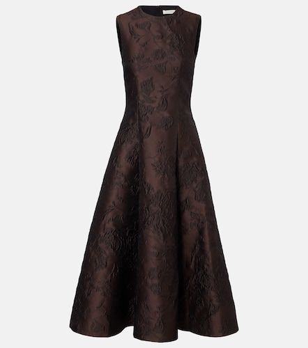 Emilia Wickstead Robe midi brodée - Emilia Wickstead - Modalova