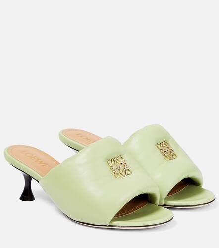 Mules Anagram en cuir matelassé - Loewe - Modalova