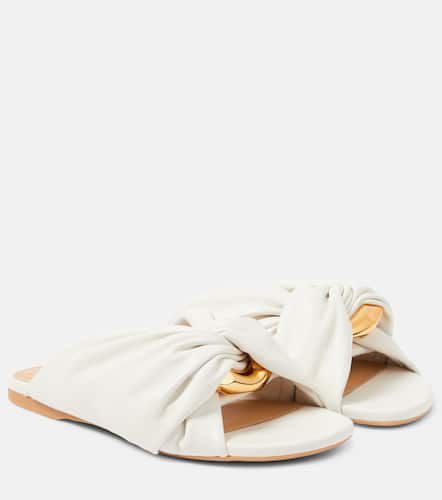 JW Anderson Mules Corner en cuir - JW Anderson - Modalova