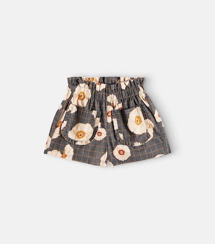 Short Isabella en coton à fleurs - C'era Una Volta - Modalova
