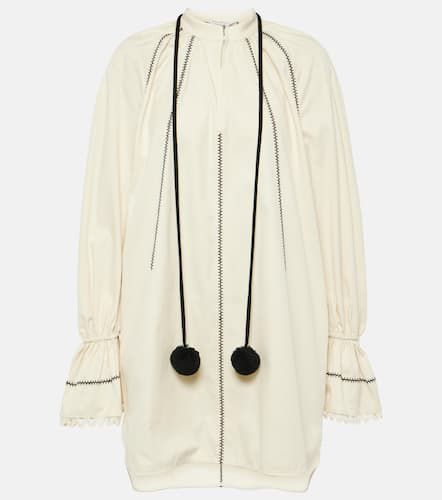 Robe Rive brodée en coton mélangé - Max Mara - Modalova