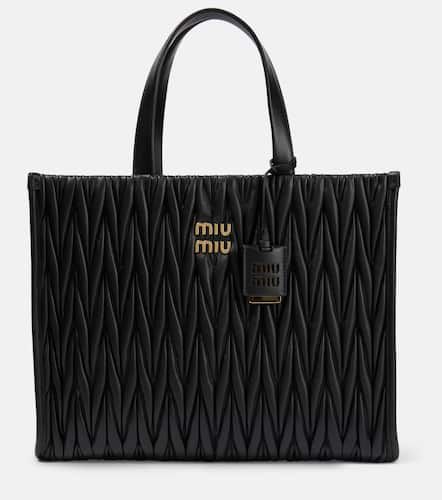 Miu Miu Cabas en cuir matelassé - Miu Miu - Modalova