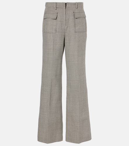 Pantalon évasé Mouline Laumiere en laine - Joseph - Modalova