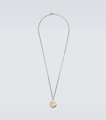 Collier Happy Face en or 14 ct - Sydney Evan - Modalova