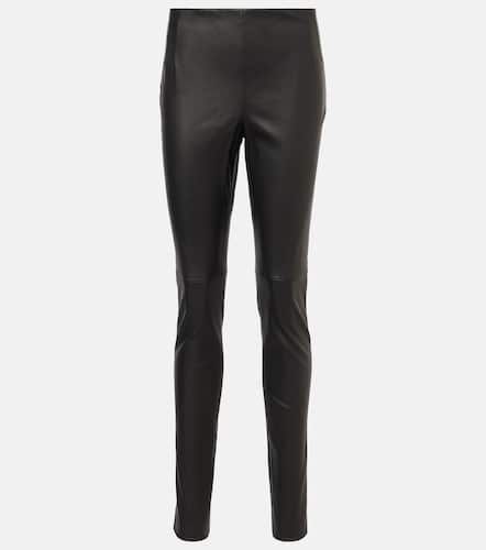 Pantalon droit Lakun en cuir - The Row - Modalova