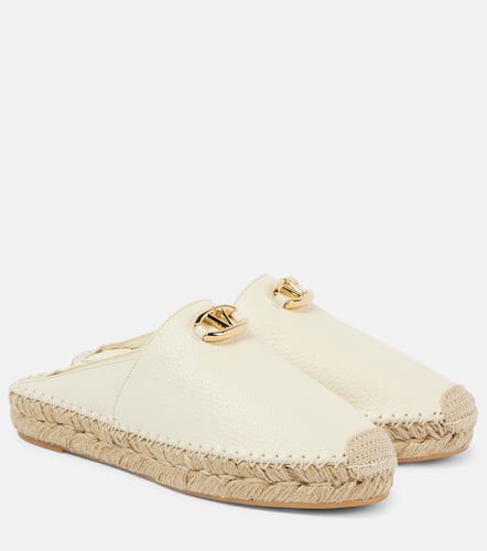 Espadrilles VLogo Moon en cuir - Valentino Garavani - Modalova