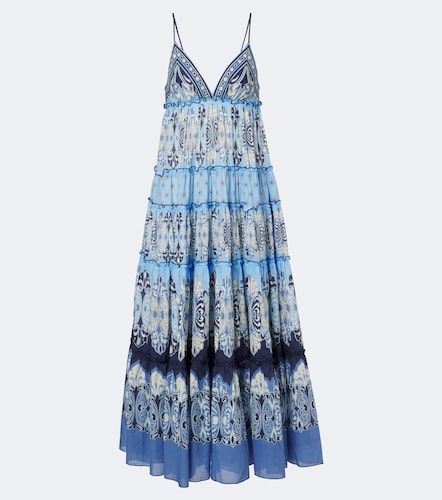 Robe longue Nymph en coton à imprimé - La DoubleJ - Modalova