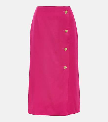 Jupe crayon midi en laine - Nina Ricci - Modalova