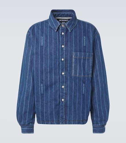 Chemise Boulanger rayée en jean - Jacquemus - Modalova