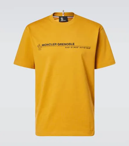 T-shirt en coton à logo - Moncler Grenoble - Modalova