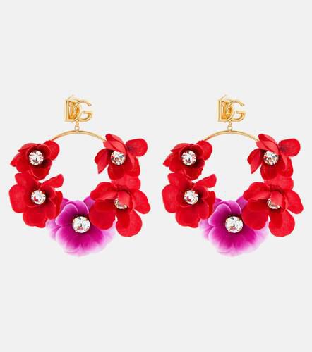 Boucles d'oreilles clip Portofino à ornements - Dolce&Gabbana - Modalova