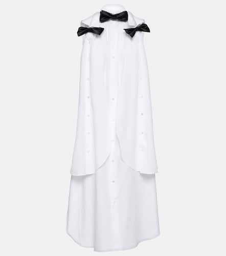 Robe midi en coton - Noir Kei Ninomiya - Modalova