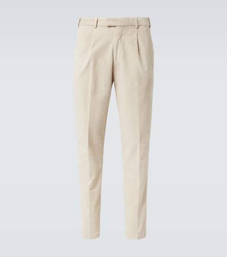 Pantalon droit en coton mélangé - Thom Sweeney - Modalova