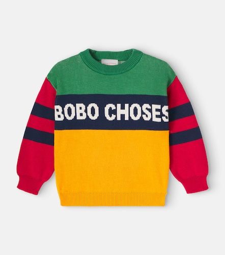 Bobo Choses Pull en coton à logo - Bobo Choses - Modalova