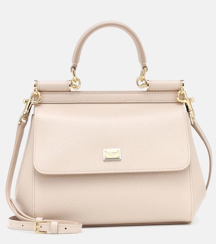 Sac à bandoulière Sicily Small en cuir - Dolce&Gabbana - Modalova