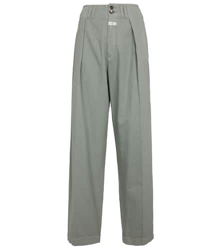 Pantalon ample à taille haute en coton - Etro - Modalova