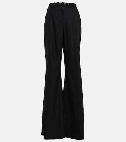 Pantalon ample Aimee en laine mélangée - Costarellos - Modalova