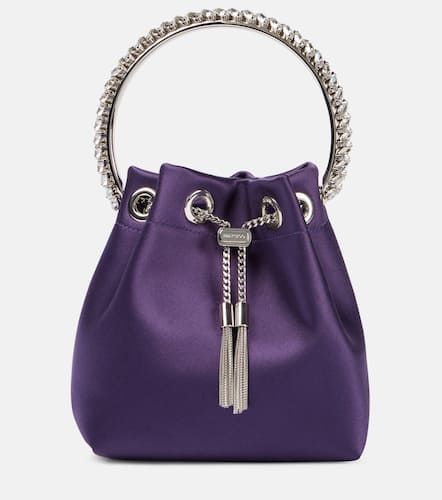 Sac seau Bon Bon Small en satin - Jimmy Choo - Modalova