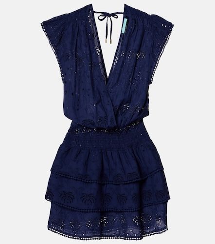Robe Jess brodée en coton - Melissa Odabash - Modalova
