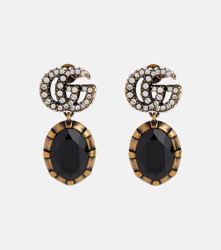 Boucles d’oreilles Double G à ornements - Gucci - Modalova