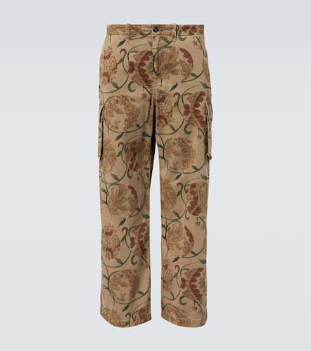 Pantalon cargo Mount en coton à fleurs - Our Legacy - Modalova