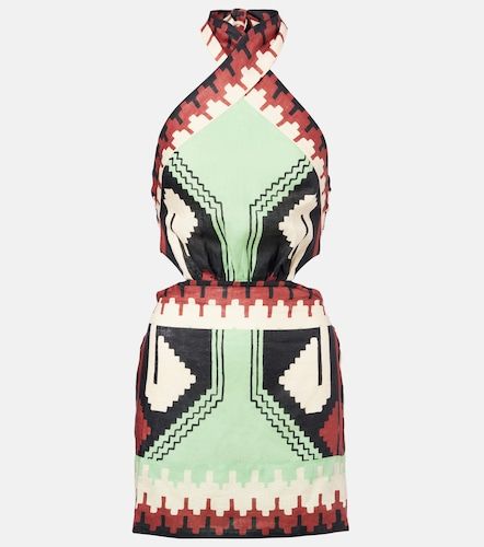 Johanna Ortiz Robe imprimée en lin - Johanna Ortiz - Modalova