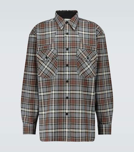 Chemise à carreaux en flanelle - Dries Van Noten - Modalova
