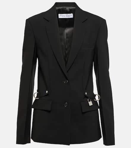 Blazer en laine mélangée - JW Anderson - Modalova