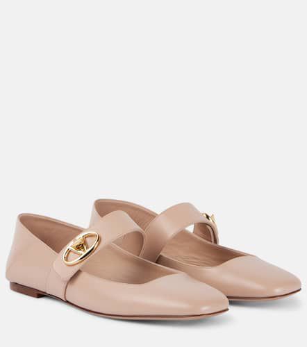 Ballerines Mary Jane VLogo Locker en cuir - Valentino Garavani - Modalova