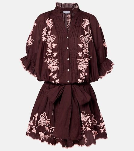 Juliet Dunn Robe brodée en coton - Juliet Dunn - Modalova