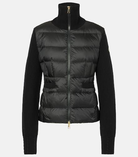 Moncler Veste en laine et duvet - Moncler - Modalova