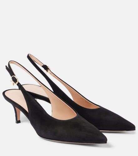 Escarpins slingback Robbie 55 en daim - Gianvito Rossi - Modalova