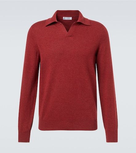 Polo en cachemire - Brunello Cucinelli - Modalova