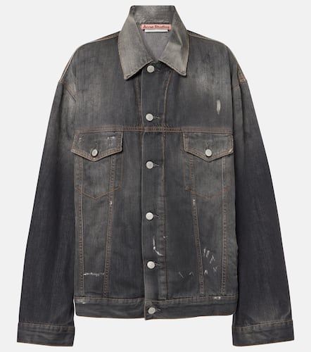 Acne Studios Veste en jean imprim - Acne Studios - Modalova