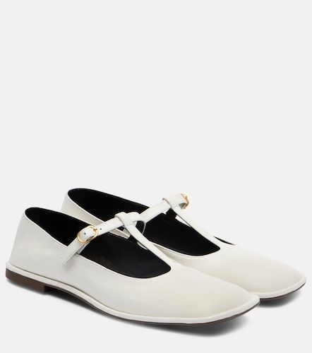 The Row Ballerines Square en cuir - The Row - Modalova