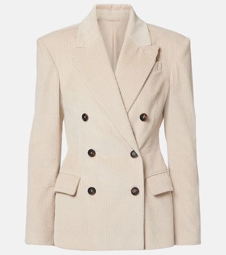 Blazer côtelé en coton - Brunello Cucinelli - Modalova