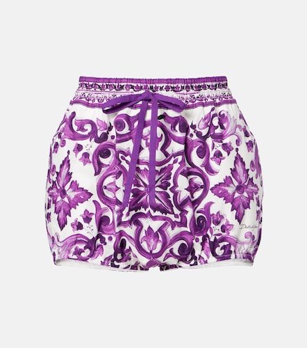 Short Majolica en coton - Dolce&Gabbana - Modalova
