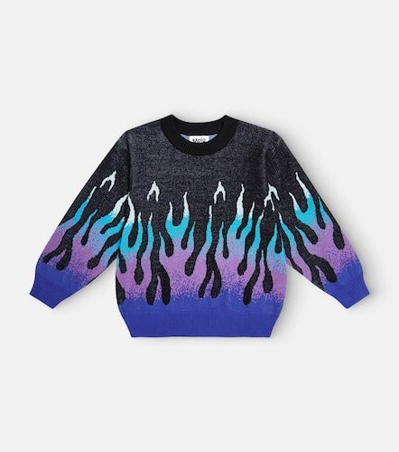 Pull Maglione en coton imprimé - Molo - Modalova