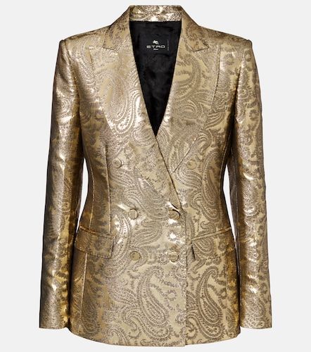 Blazer en brocart à motif cachemire - Etro - Modalova