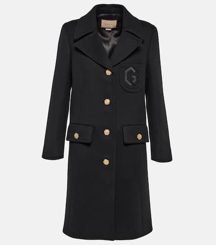 Manteau Double G brodé en laine - Gucci - Modalova