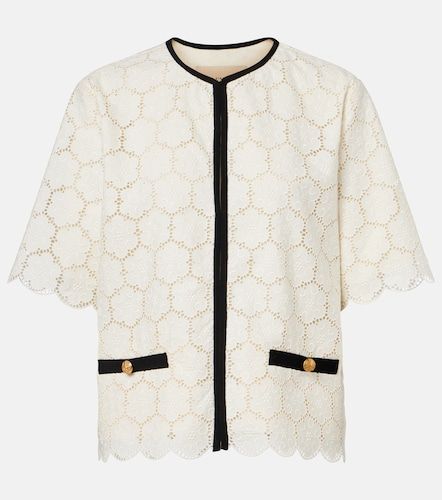 Veste en coton à broderie - Valentino - Modalova