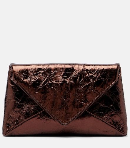 Pochette Envelope Small en cuir métallisé - Dries Van Noten - Modalova