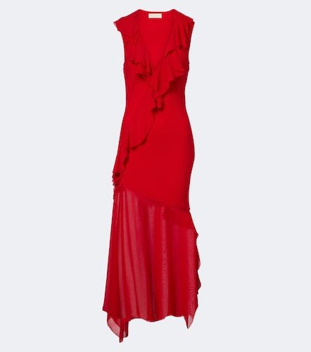 Robe midi Baila en georgette à fleurs - De La Vali - Modalova
