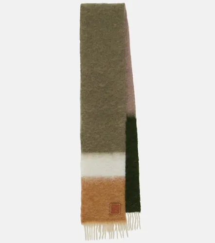 Écharpe rayée en laine et mohair - Loewe - Modalova