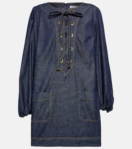 Zimmermann Robe Devi en jean - Zimmermann - Modalova