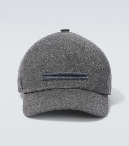 Zegna Casquette en cachemire - Zegna - Modalova